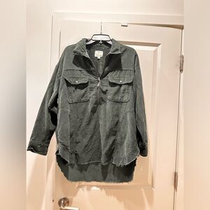 Offline by American Eagle Corduroy Pull Over Shirt